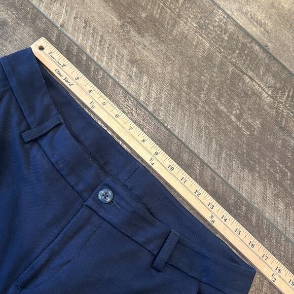 CAbi Women's Ava Slim Ankle Stretch Trouser Pant Navy Size 12 - Picture 6 of 9